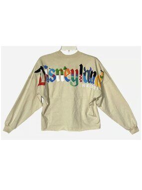 DISNEY Disney Parks Disneyland Resort Character Letters Spirit Jersey XS
